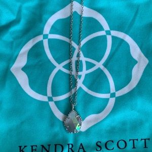 Kendra Scott Catherine Necklace Iridescent Slate